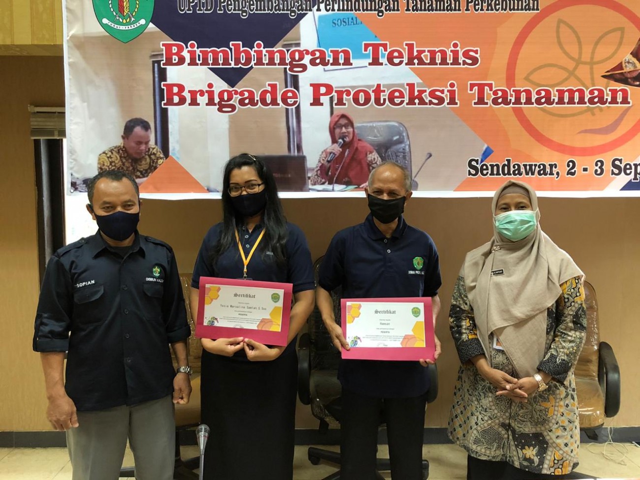 Disbun Gelar Bimtek BPT di Kutai Barat